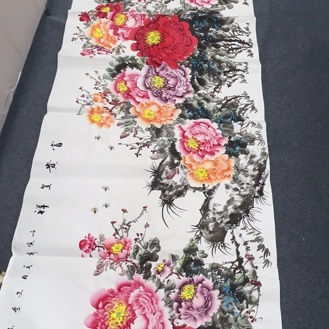 国画国画作品宣纸纯手绘