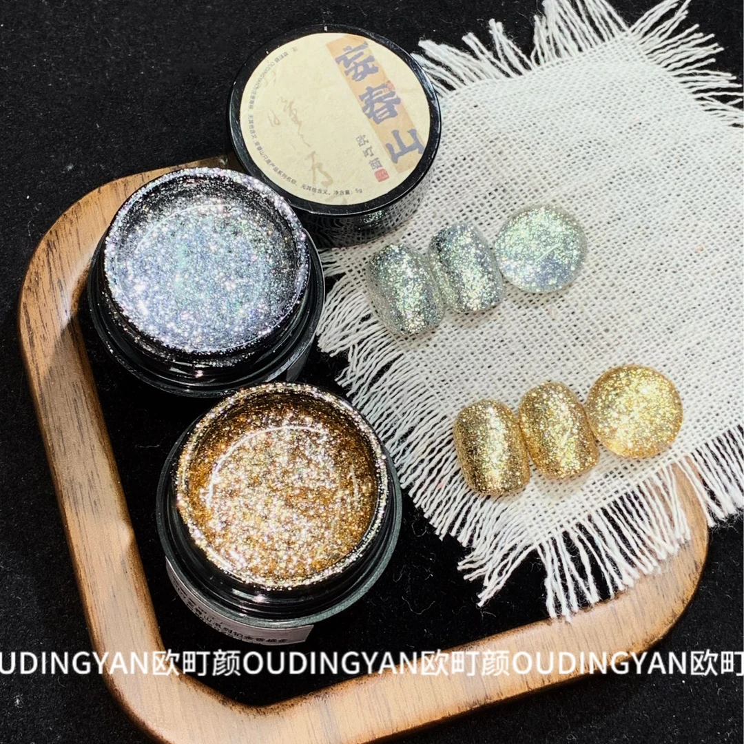 欧町颜·妄春山系列铂金胶新款特色胶高密铂金一笔勾边单瓶甲油胶