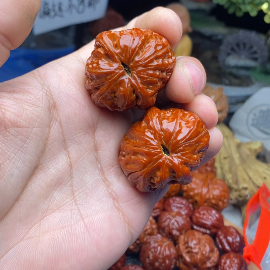 哇****把件文玩核桃元宝