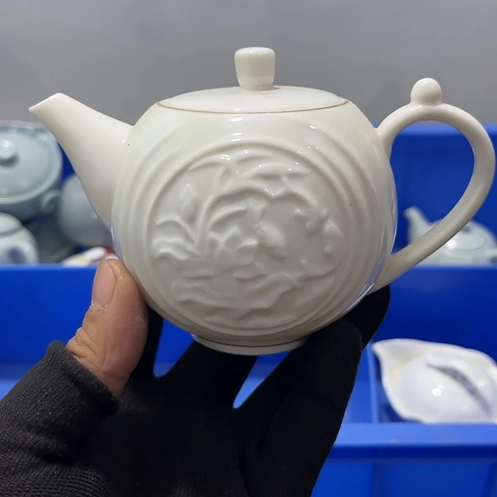 鑫***缘瓷片茶摆件工艺品摆件666