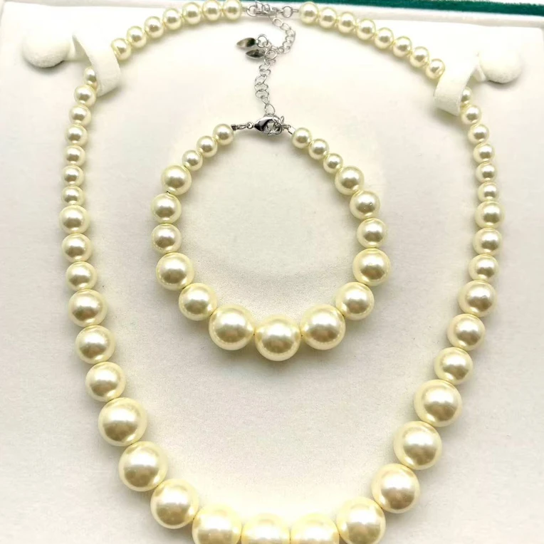 （双双甄选） D22精美时尚美人珠链约6-14mm 多样性发货