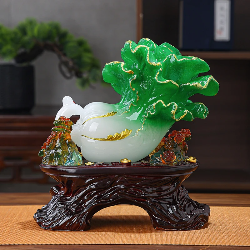 金蟾纳财大号高端轻奢桌面陶瓷博古架家居装饰乔迁送礼招财猫摆件