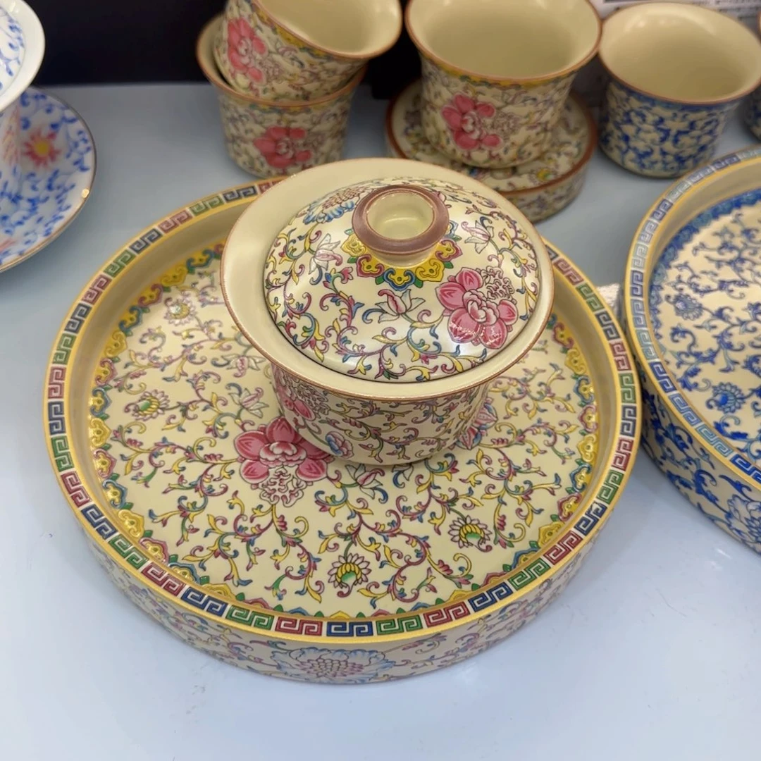 这些盖碗真好看！！！