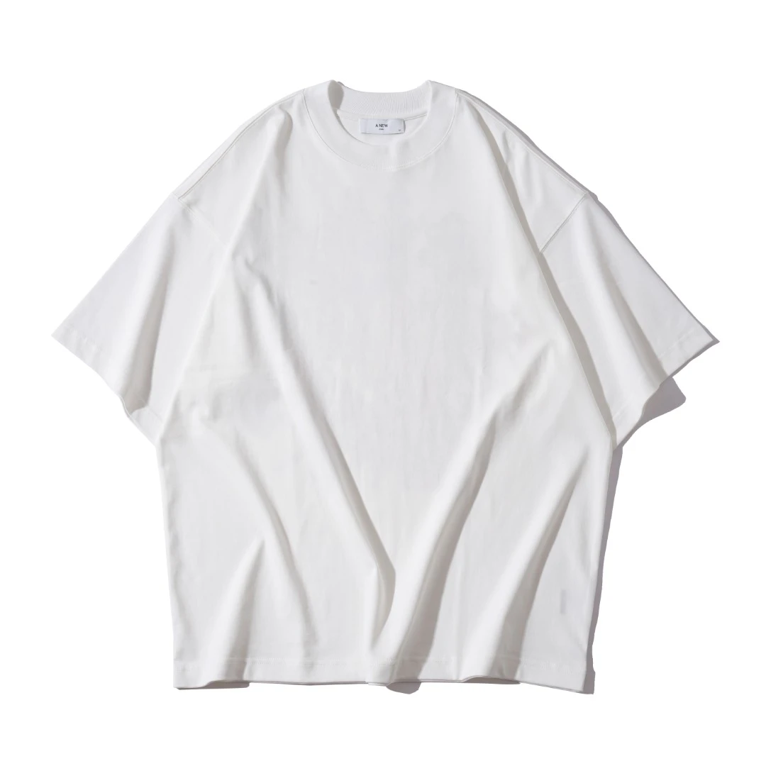 《你记得我吗》英文小印花宽松圆领短袖 1101