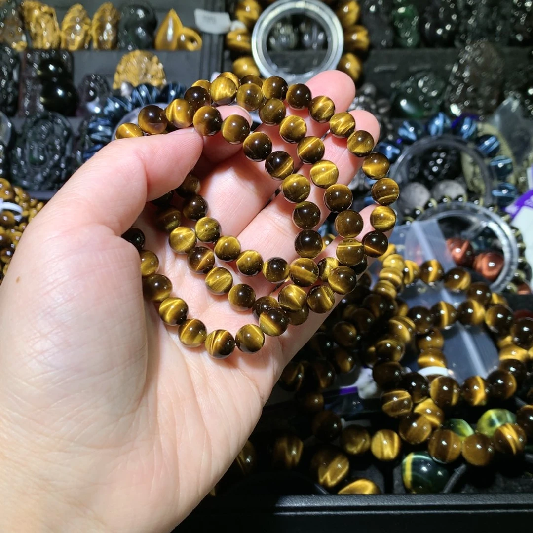 池***意木变石未镶嵌手链