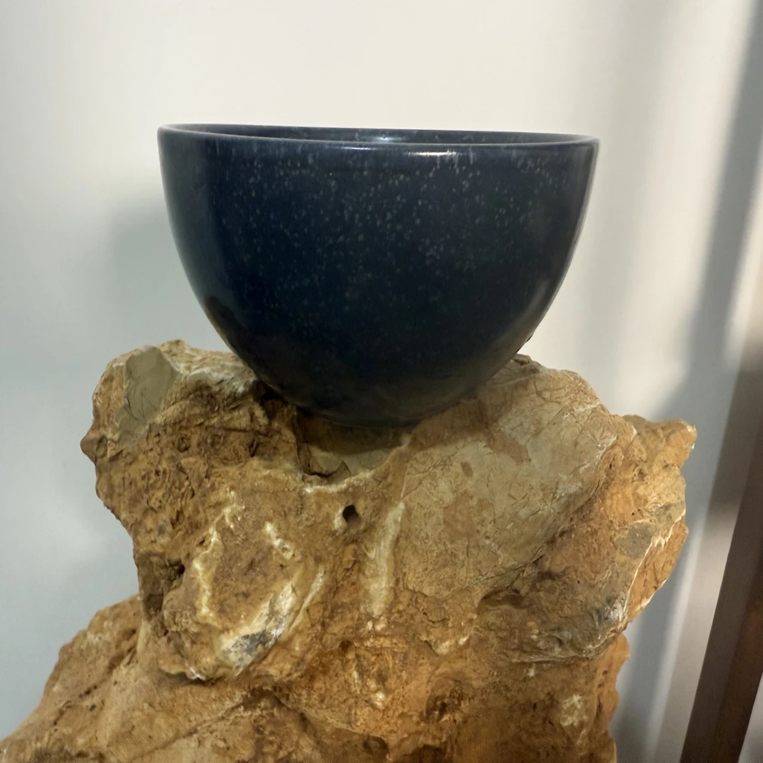 泗水砭石五色土老虎石500饭碗板