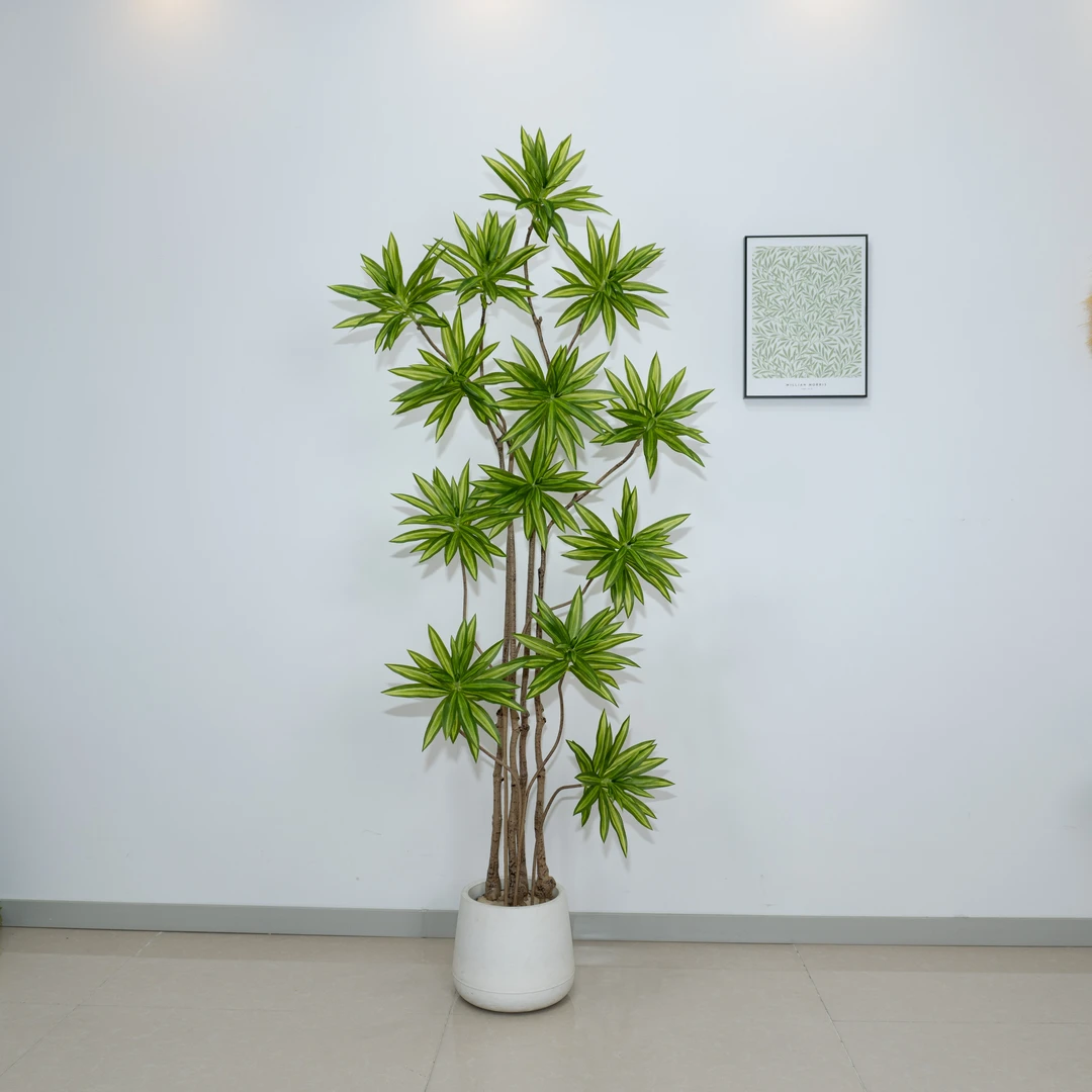 百合竹仿真绿植大型室内仿生绿植假盆栽仿真植物盆景客厅落地摆件