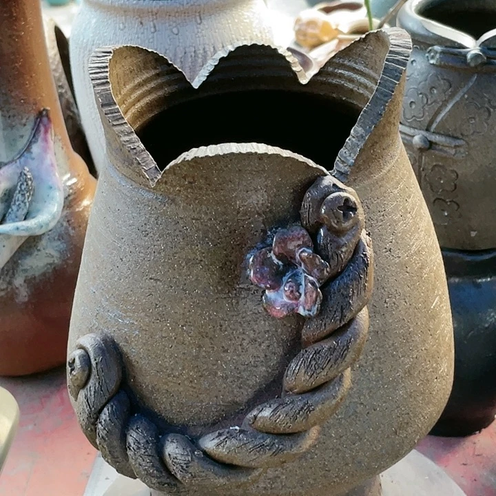 紫砂花盆17:32花盆无孔