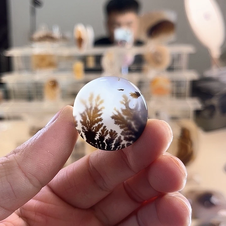 玛瑙/玉髓未镶嵌吊坠(不含链)