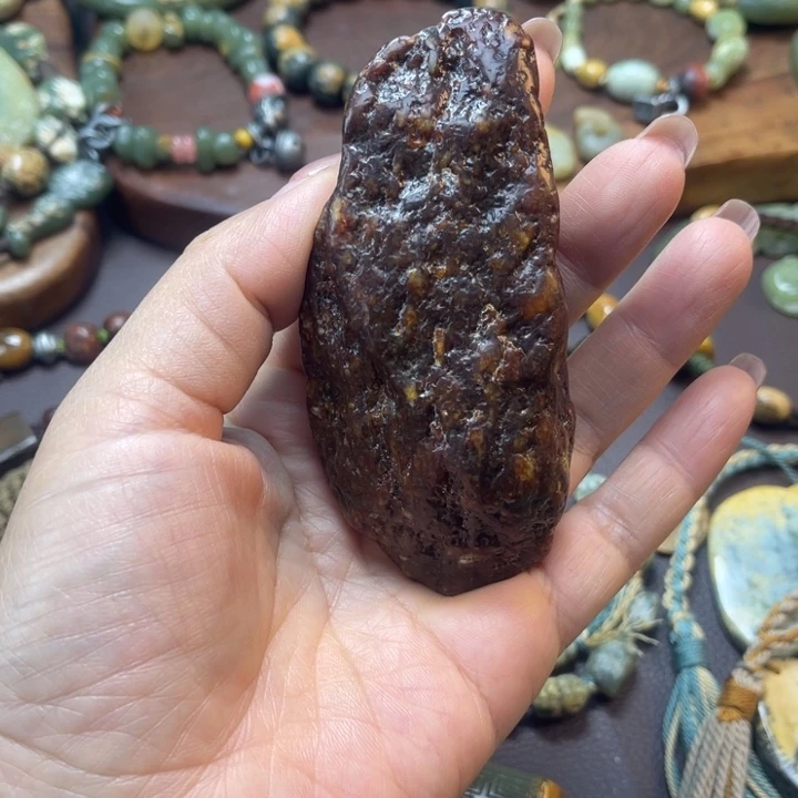 岫岩河磨玉（透闪石质玉）未镶嵌珠宝半成品