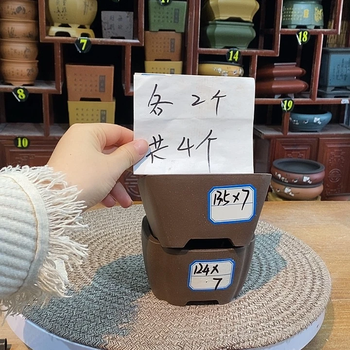 花盆紫砂紫砂花盆