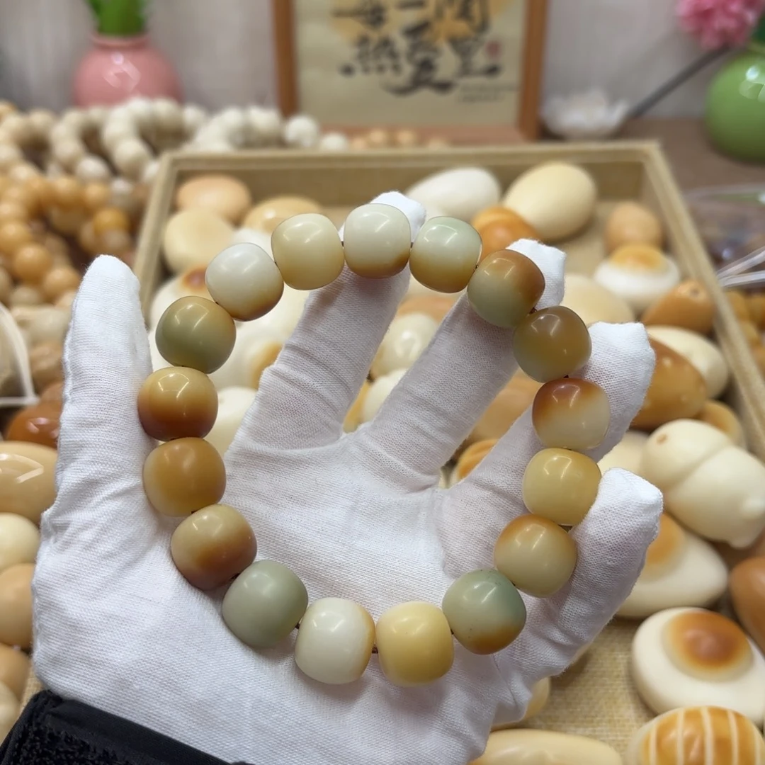 菩提根/象牙果吊坠16干磨瑕疵落地果315