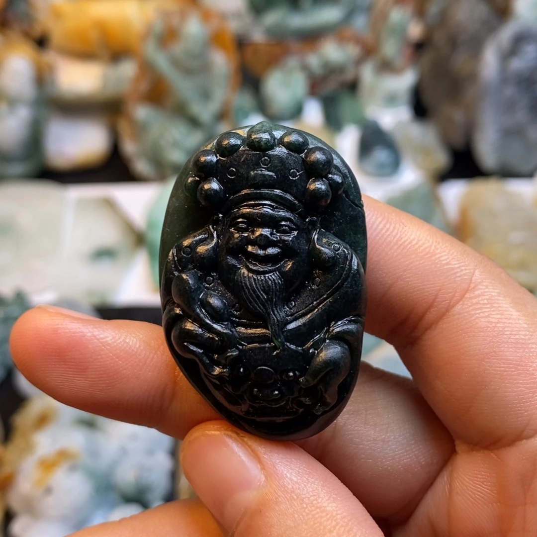 赵***赵定制翡翠未镶嵌特色