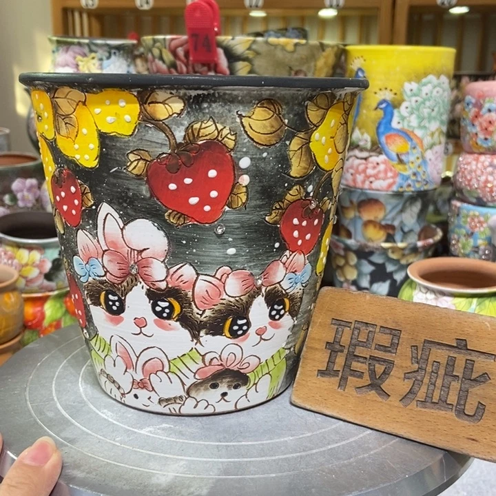 景德镇艺术手绘作品