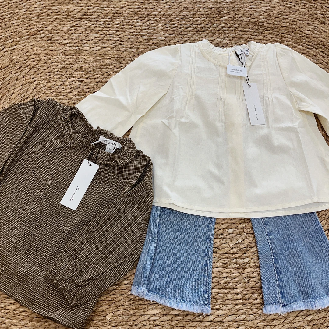 女童春款韩版娃娃衫