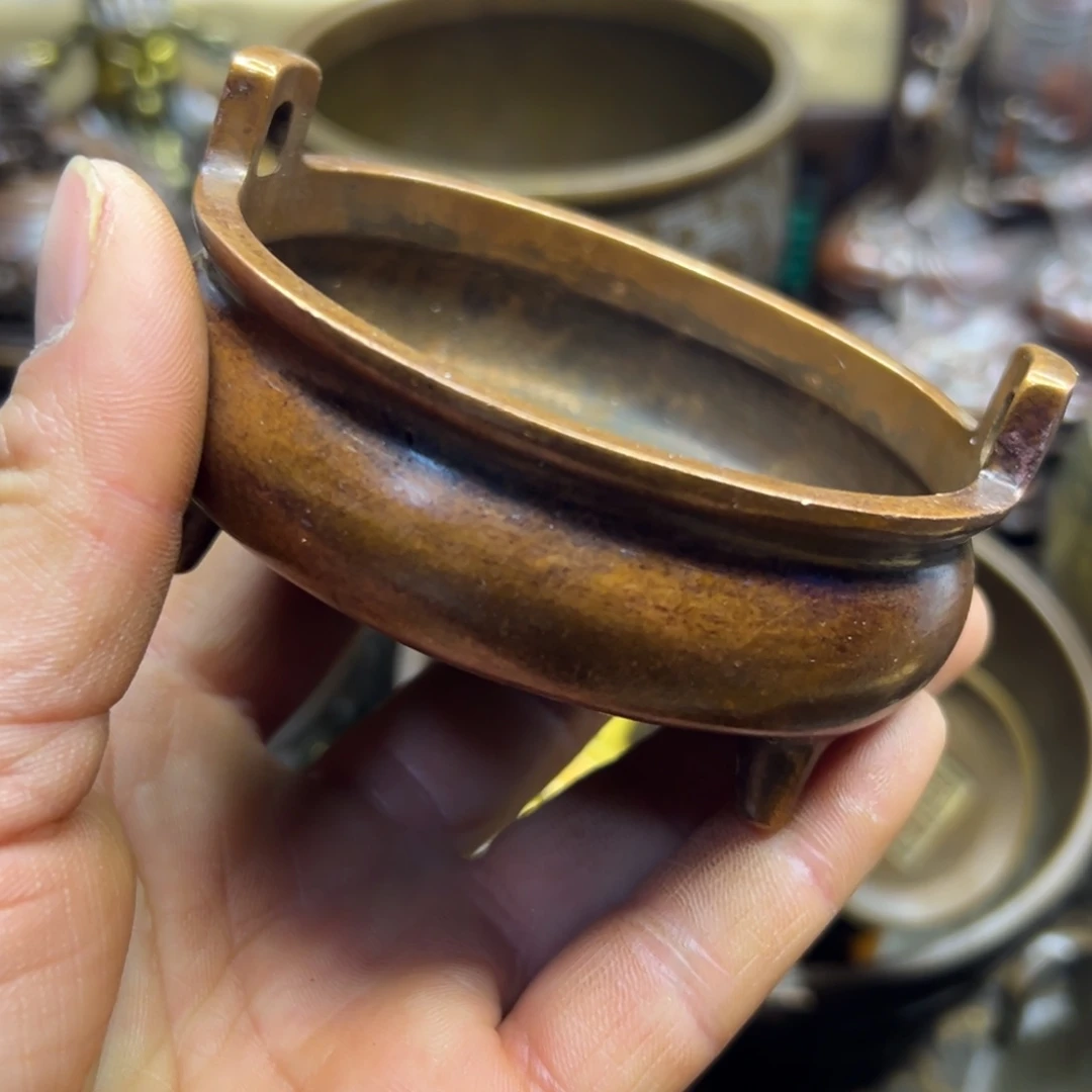 铜摆件欢迎欢迎你