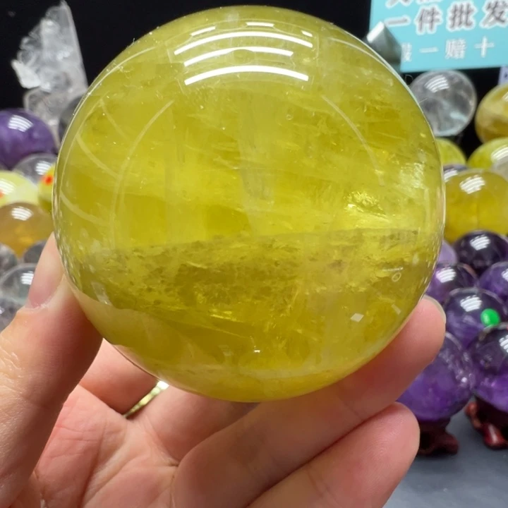 水晶珠宝半成品未镶嵌6.4cm C2540 CJ