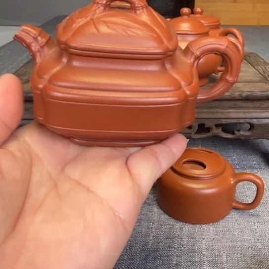 嗯***袅茶壶紫砂宜兴紫砂