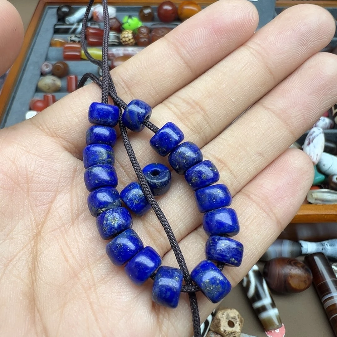青金石未镶嵌手链感谢老师