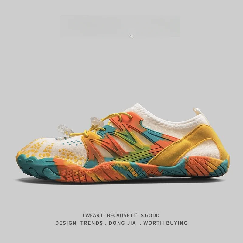 日式单溯溪鞋男女夏季海边赶海涉水鞋软底速干钓鱼沙滩鞋