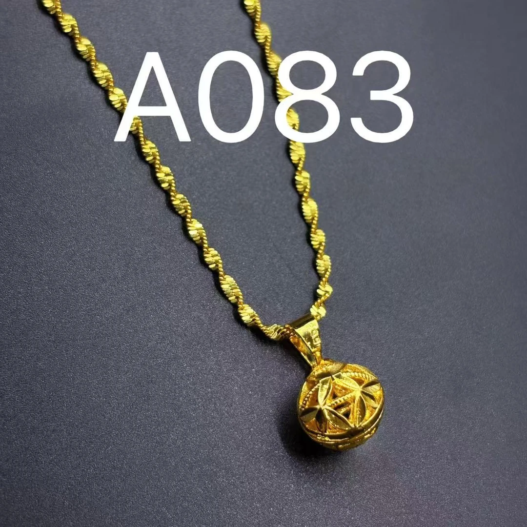 铜合金项链 A083项链气质编织百搭简约经典