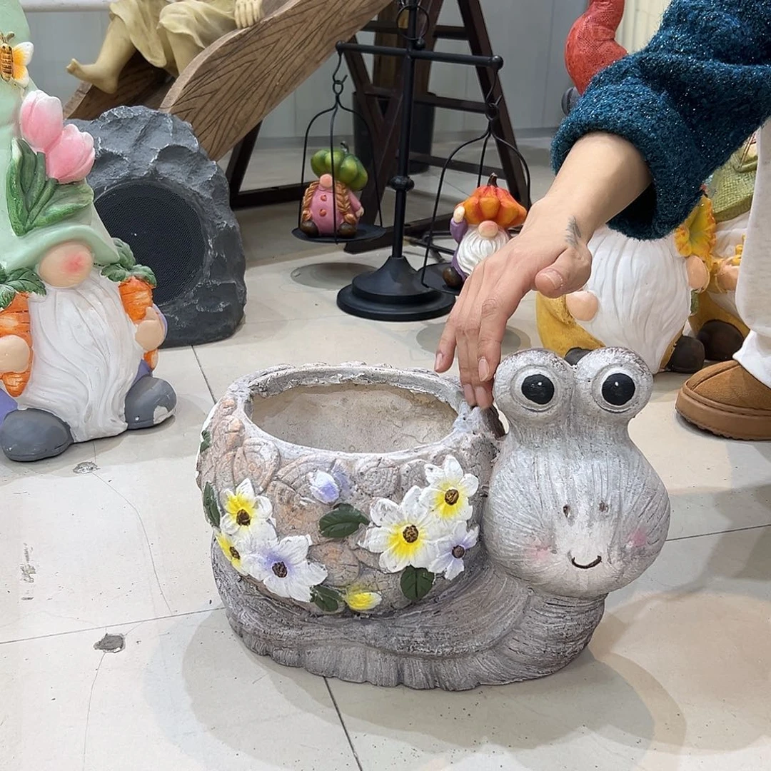 花园摆件红红火火