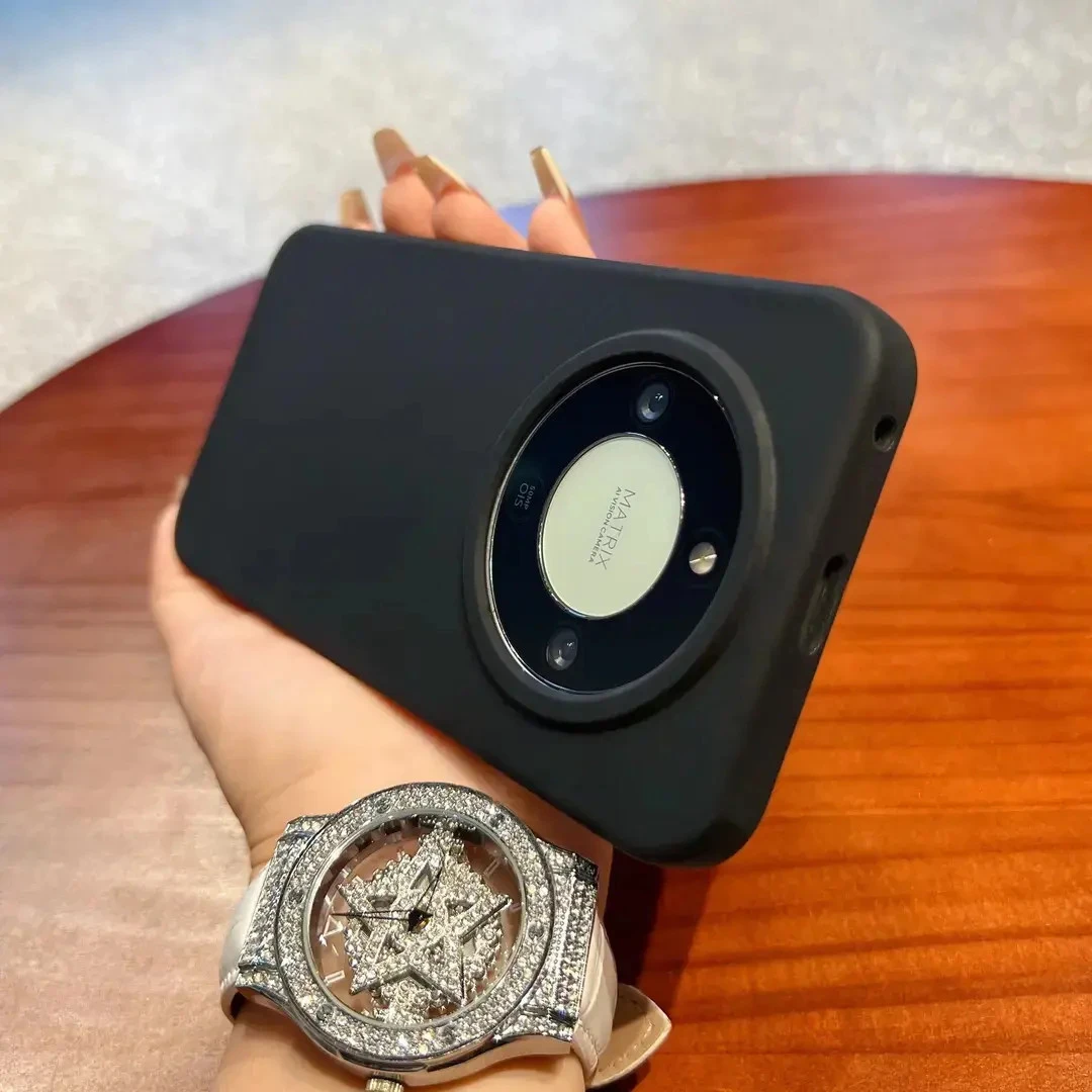 【大孔真液态】适用荣耀X70手机壳新款硅胶多色亲肤防摔高级简约