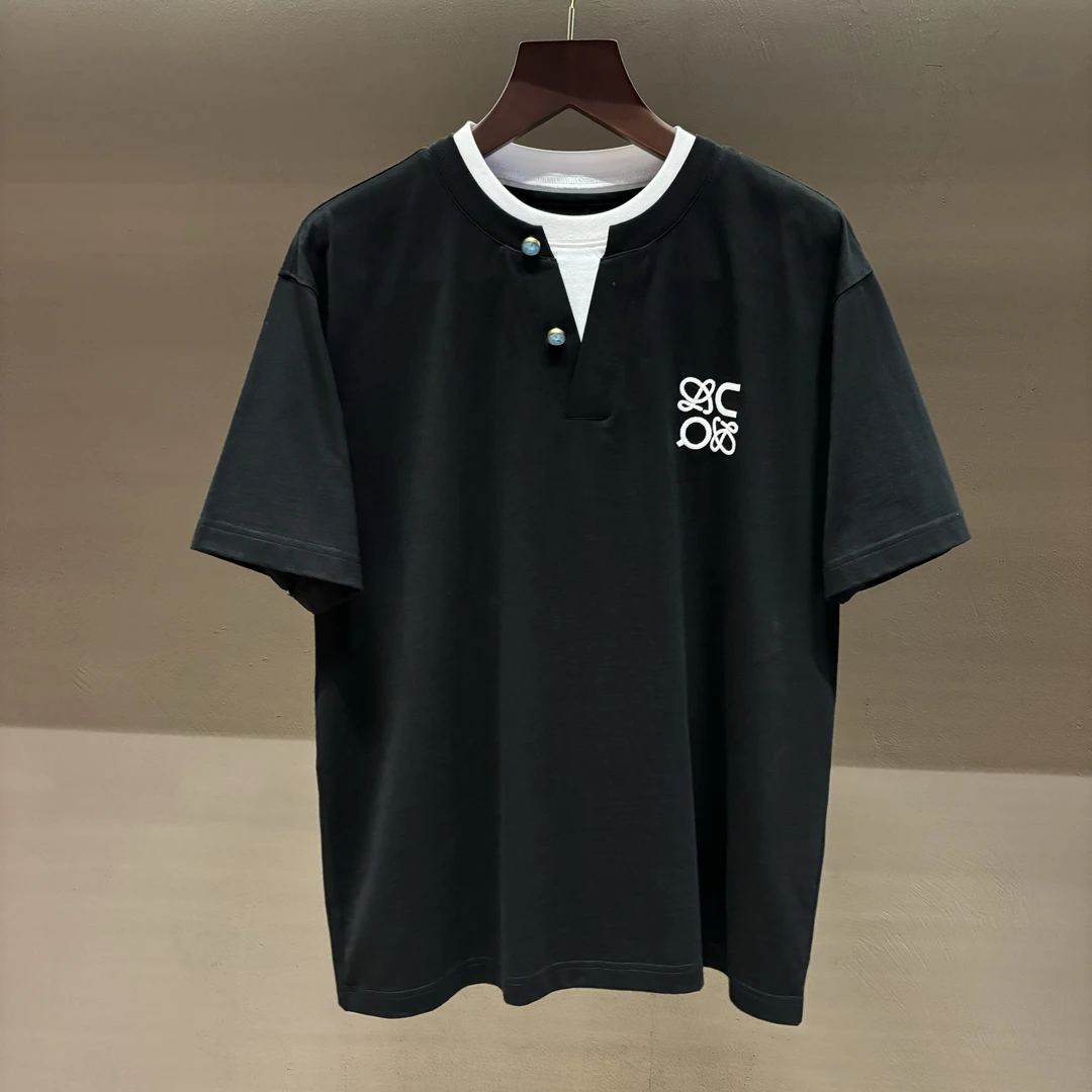 152号 新款图案假两件休闲时尚男士T恤“设计款” YS-7258