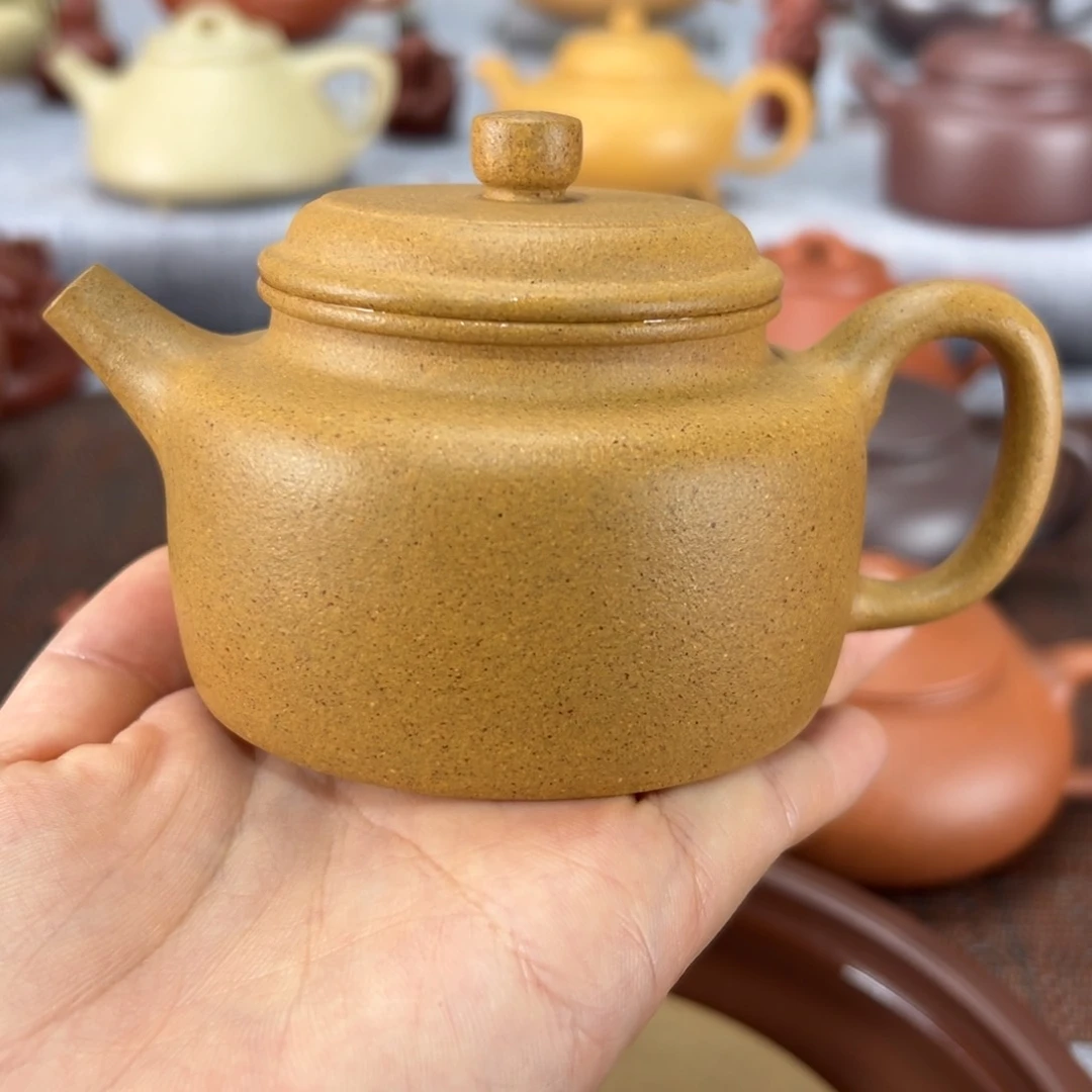 茶壶紫砂黄金段孤品福利