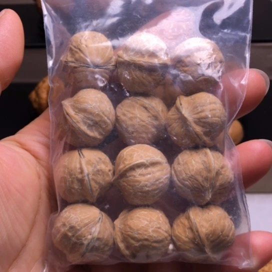 文玩核桃把件12子黄金豆打包30