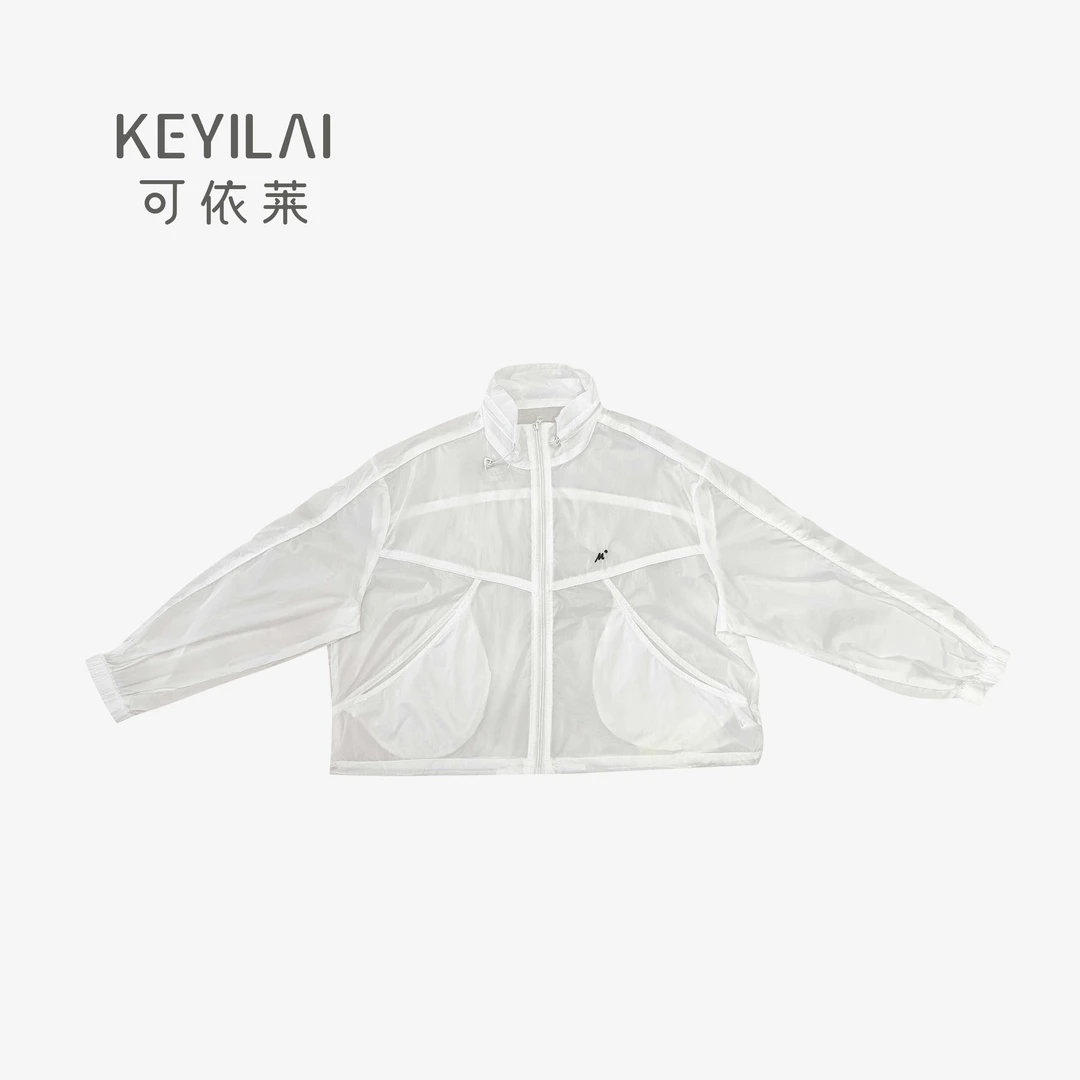 可依莱防晒服防晒衣运动时尚户外宽松轻薄防风梭织DY55X6N0399