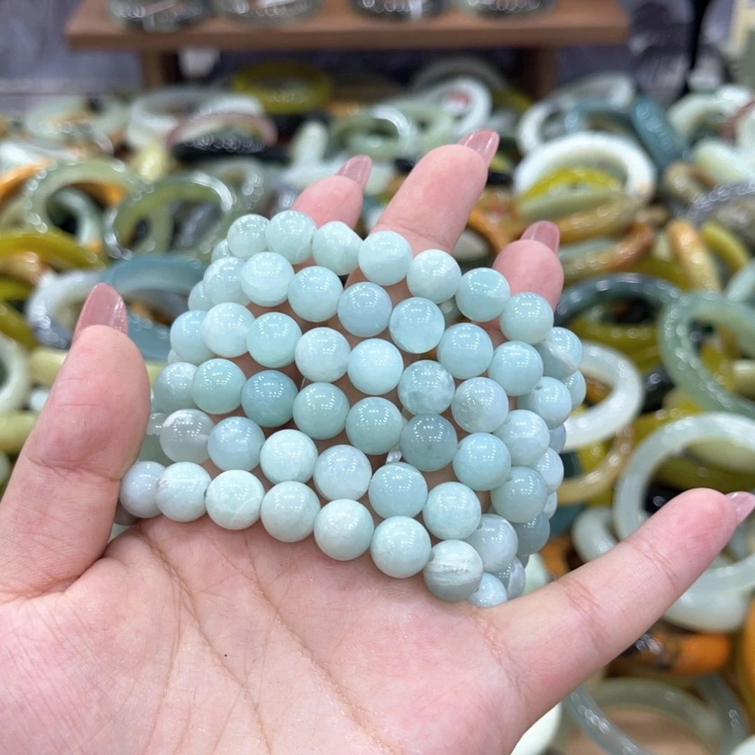 未镶嵌蛇纹石玉手镯微瑕不退不换