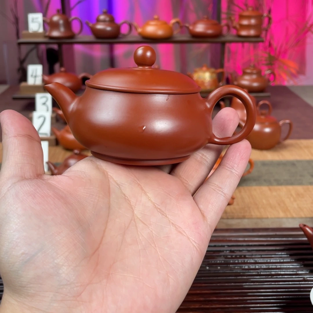 紫砂茶壶精工超薄明炉120cc