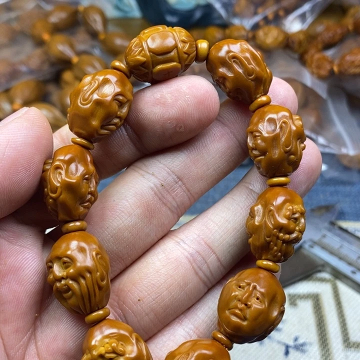 橄榄核手串/手链橄榄核雕工艺手串