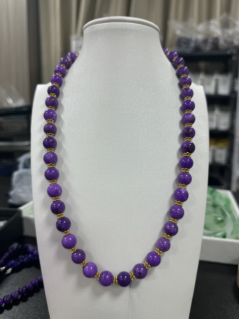 H23典藏级丝绒紫舒DIY项链时尚百搭女款