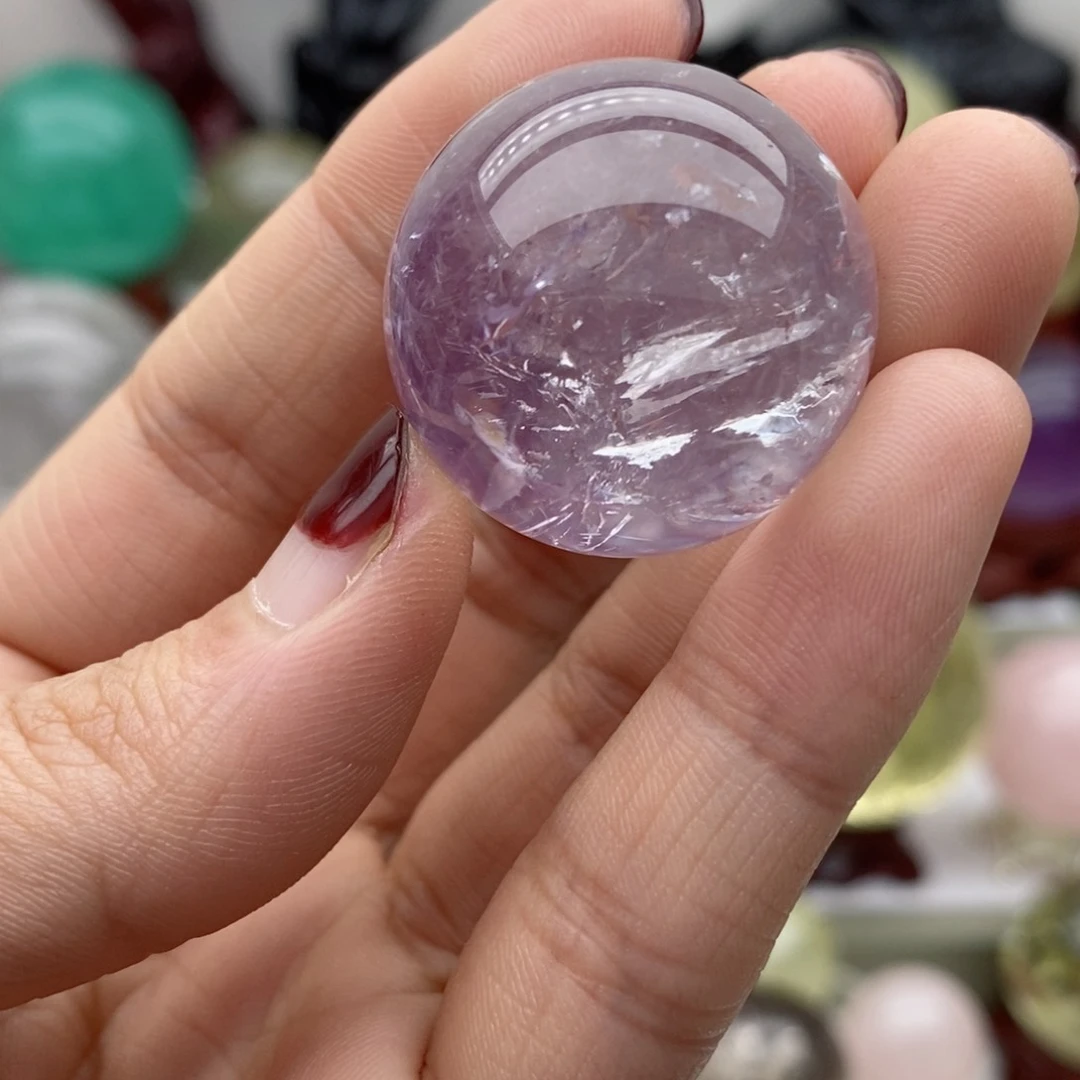 黄晶珠宝半成品未镶嵌水晶5号