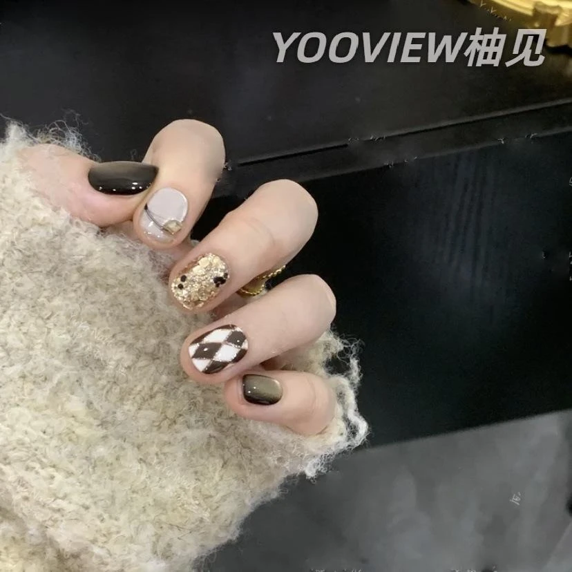 高级感穿戴甲量穿戴甲片推荐2025爆款美甲新款穿戴甲穿戴甲美甲