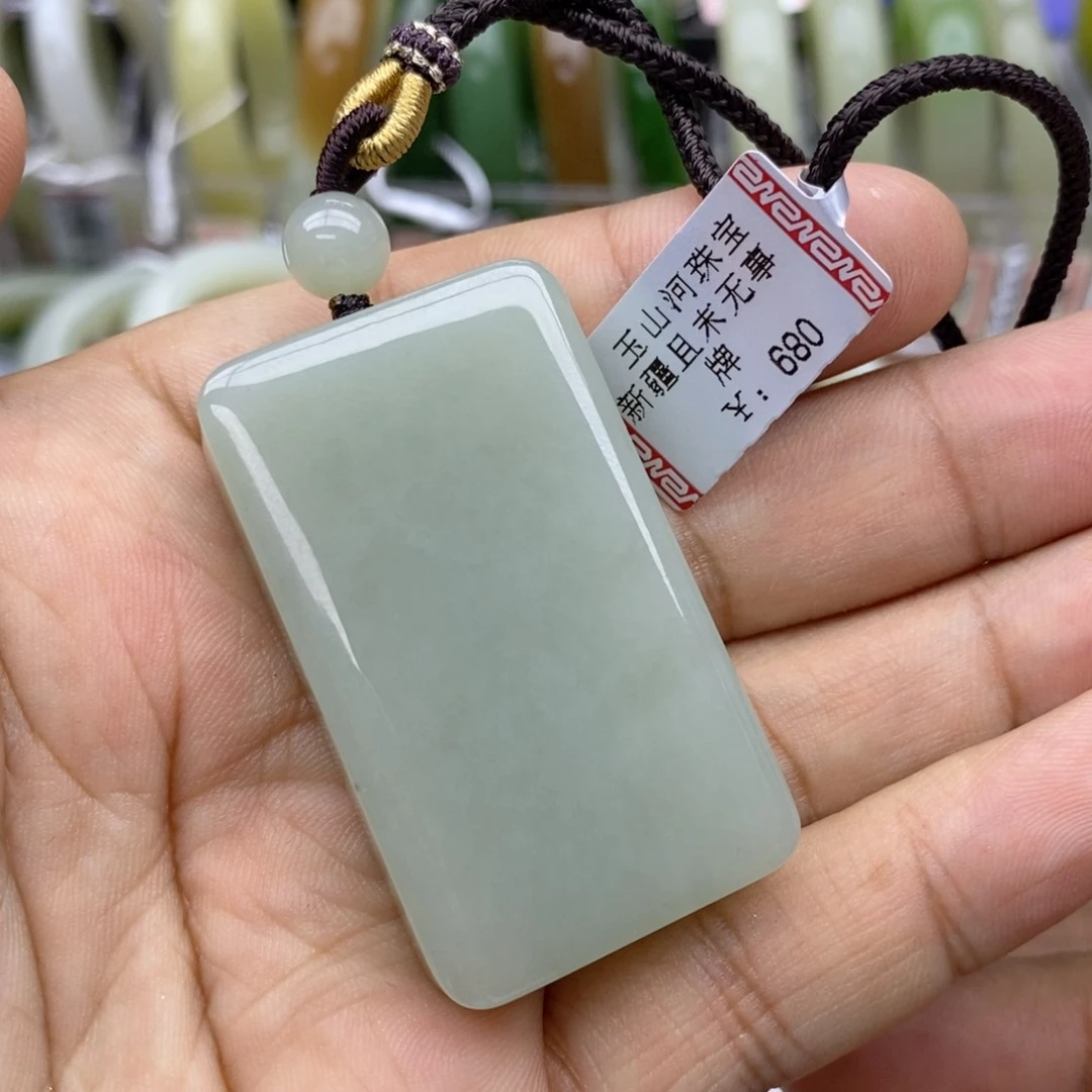 吊坠(不含链)未镶嵌和田玉