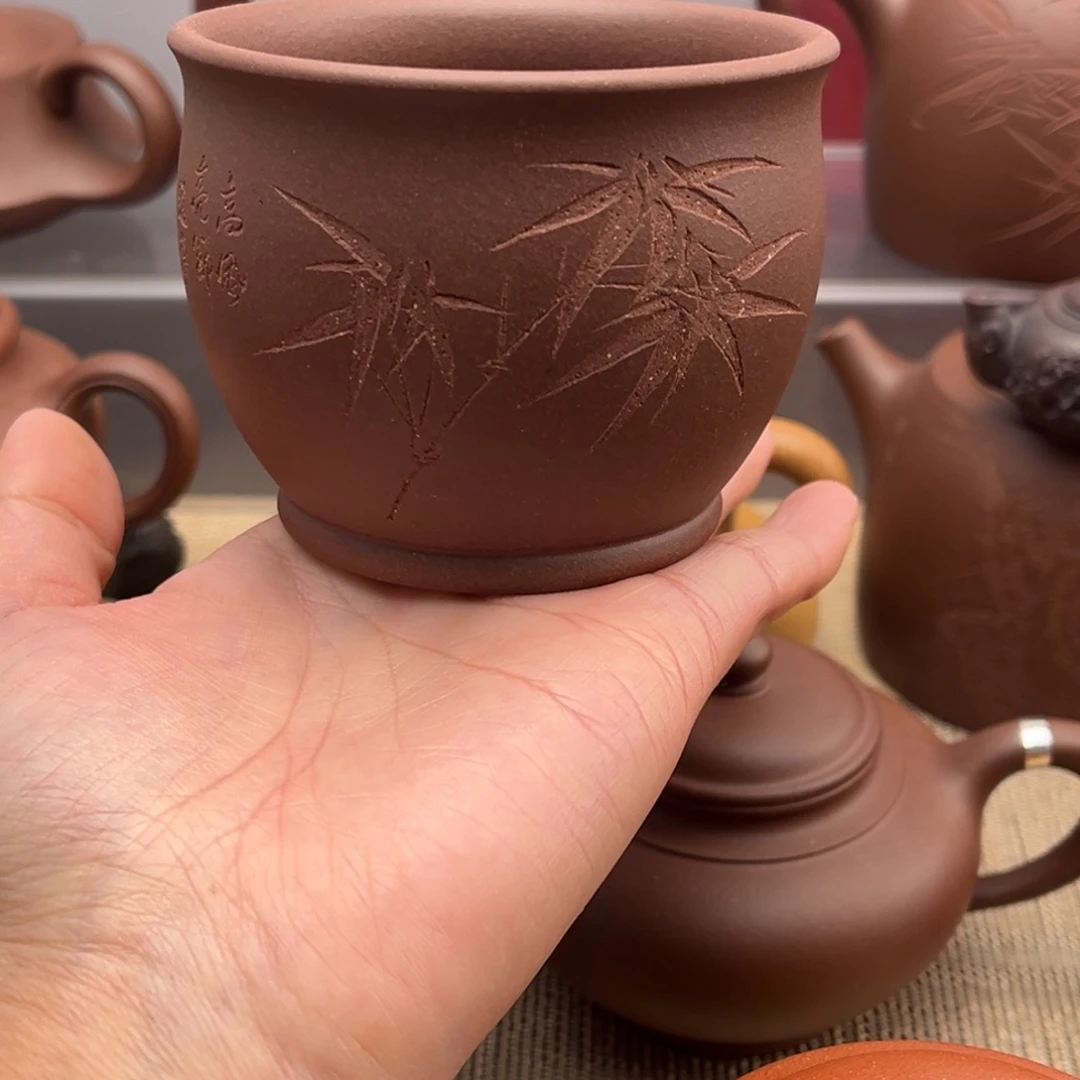 茶壶紫砂底槽清主人杯