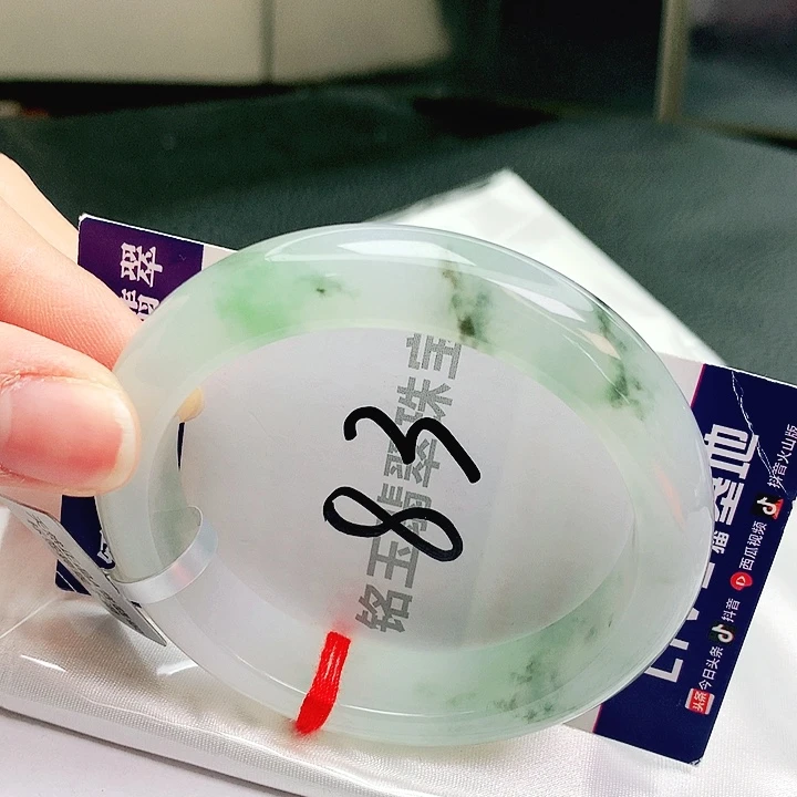 翡翠未镶嵌手镯缅甸天然a货翡翠手镯