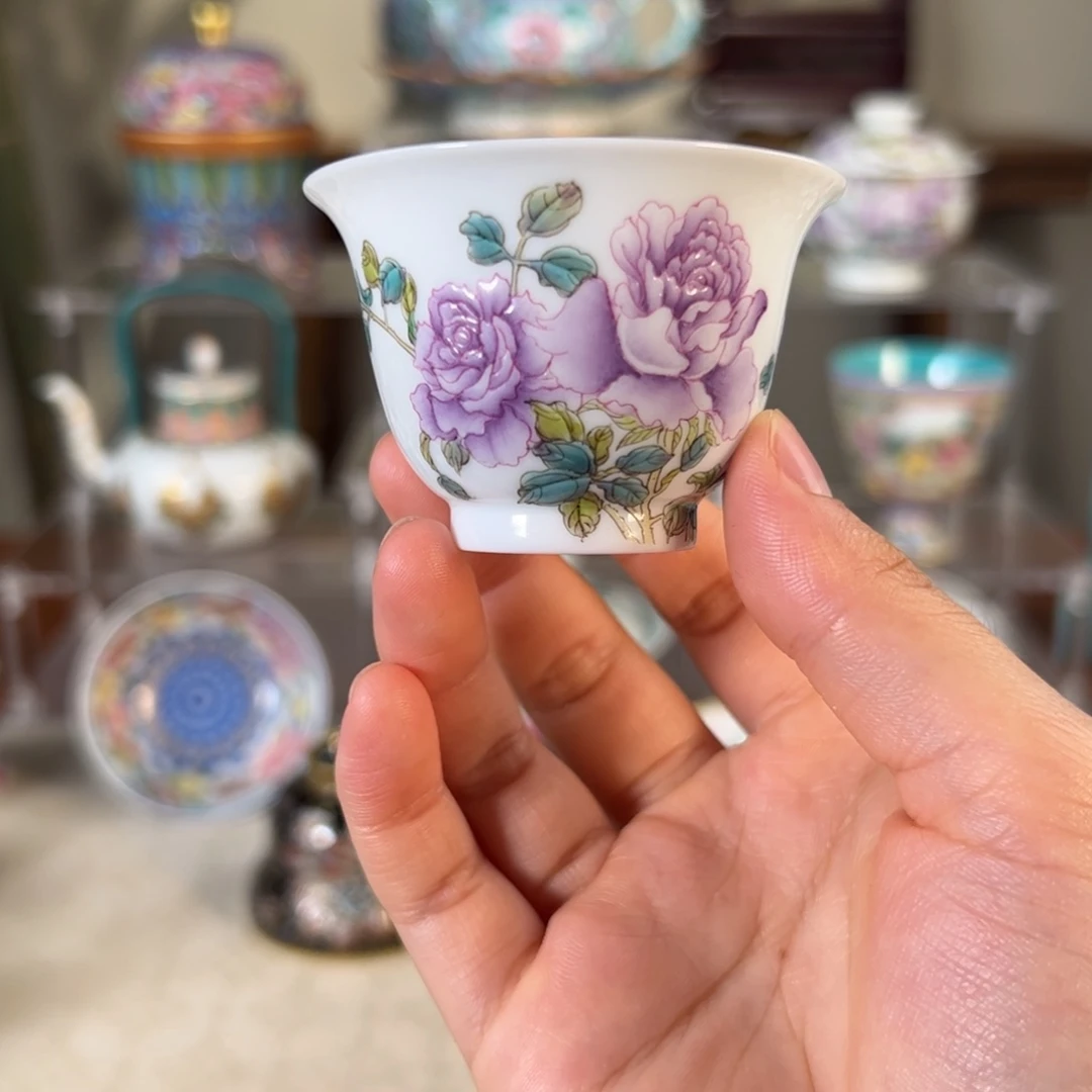 纯手工手绘 高端茶器