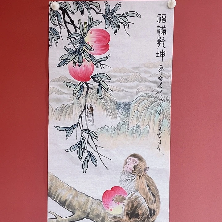 国画冯老师手绘作品