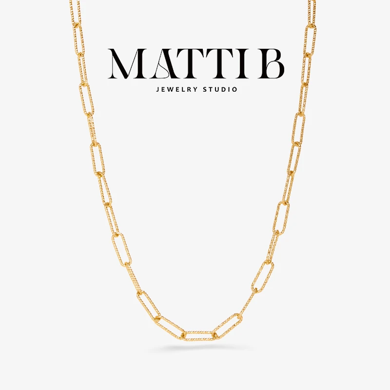 铜合金项链 小众极简链条锁骨链女新叠戴设计轻奢高级感颈链1741