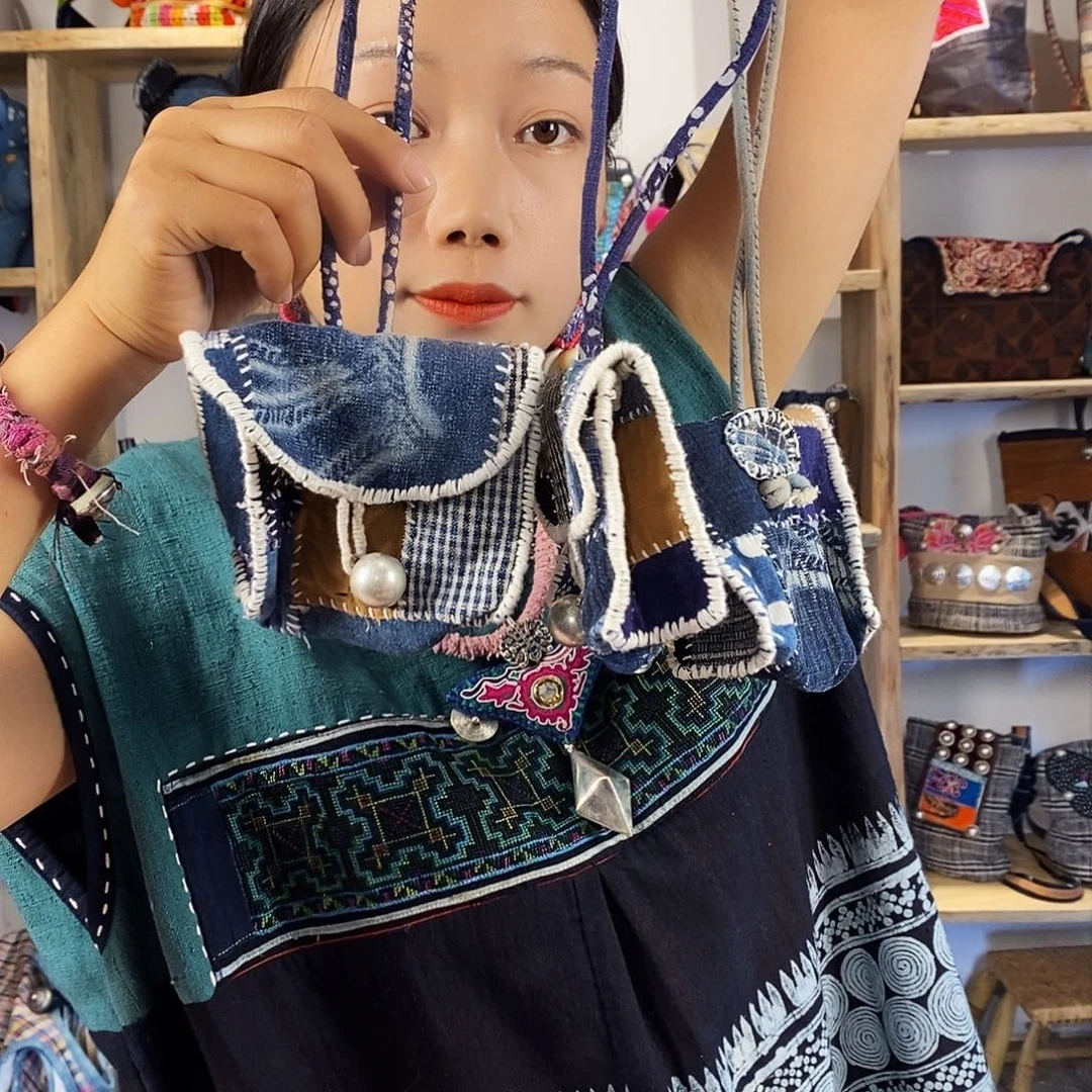 织绣手工制作工艺包包