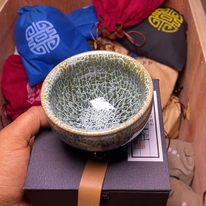 茶盏建盏喝茶主人杯茶杯