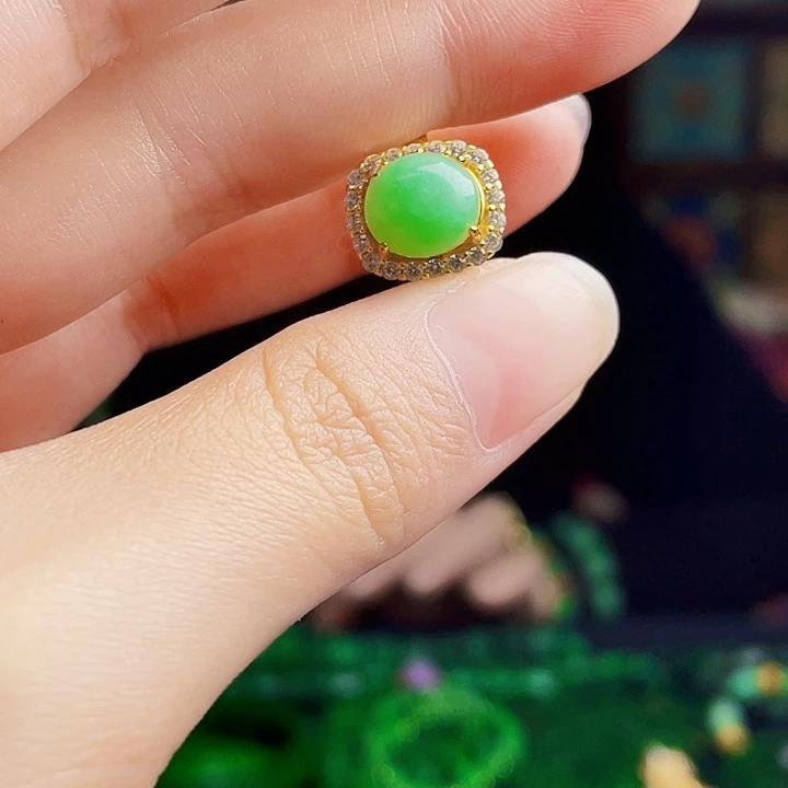 翡翠银S925镶嵌颈饰多样性