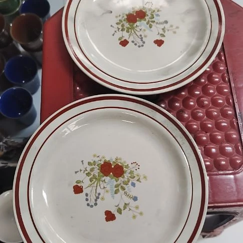 瓷片磁州窑五厂，七厂摆件，瓷片！