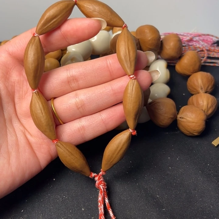 橄榄核手串柳叶素手串