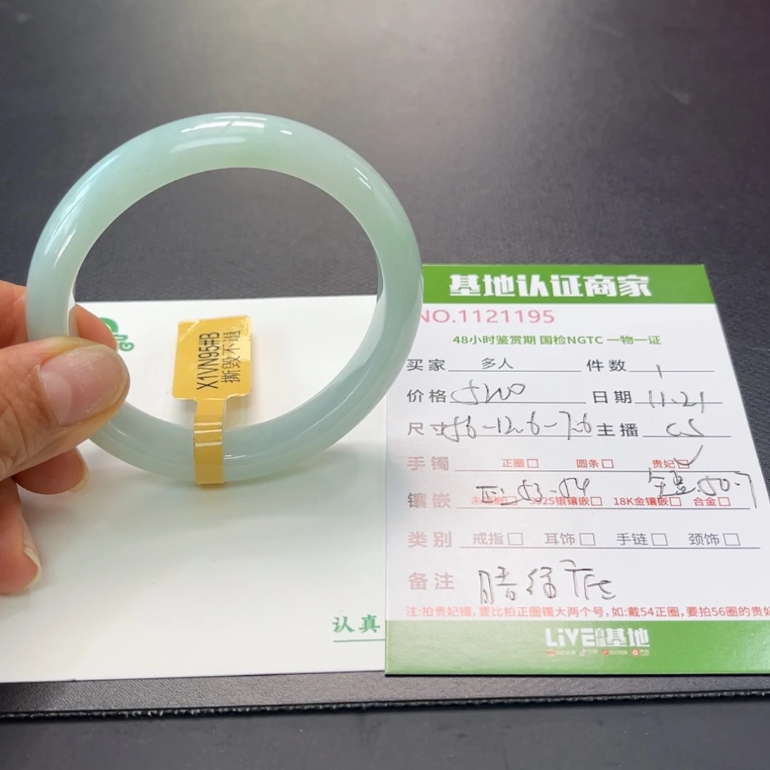 未镶嵌手镯（贵妃镯）翡翠多人