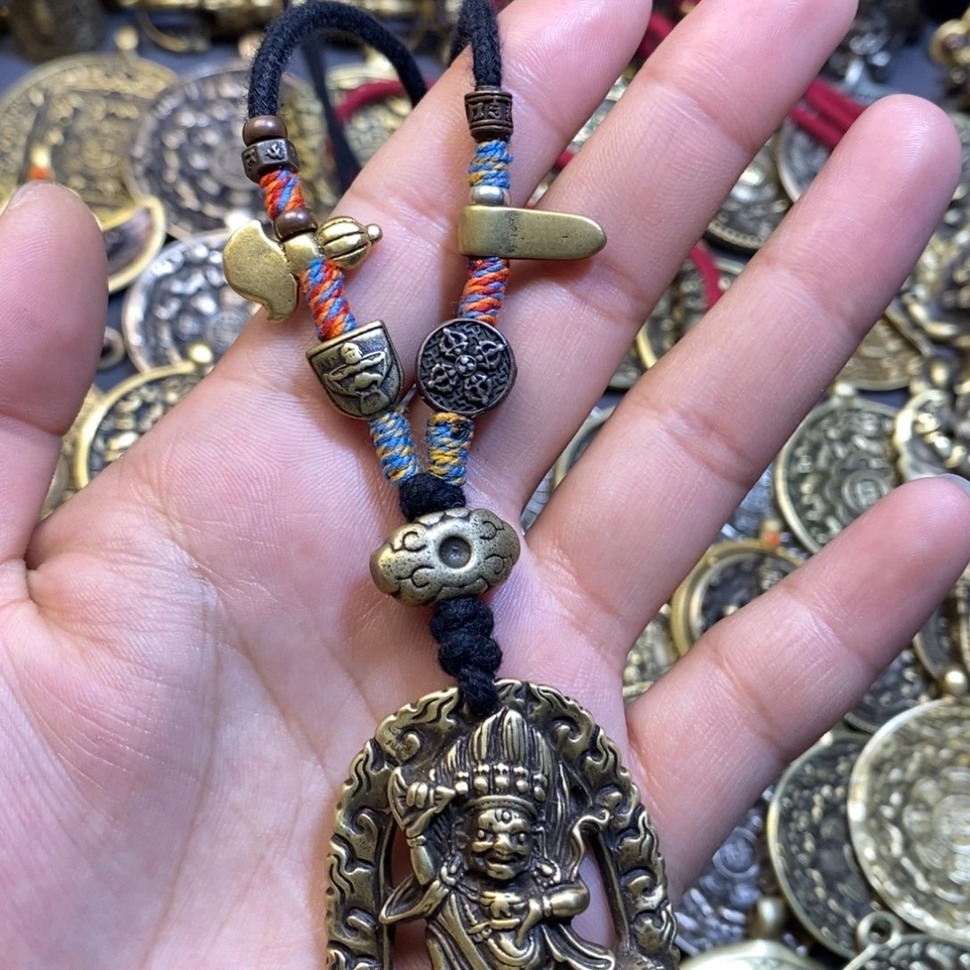 藏式大黑天牌子搭配